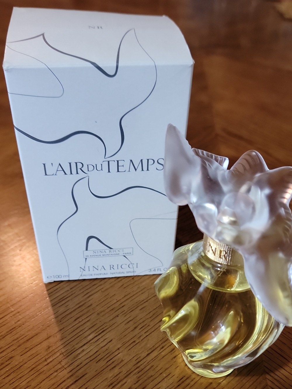 L'air Du Temps By Nina Ricci Parfums PARIS 3.4 fl Oz NIB New